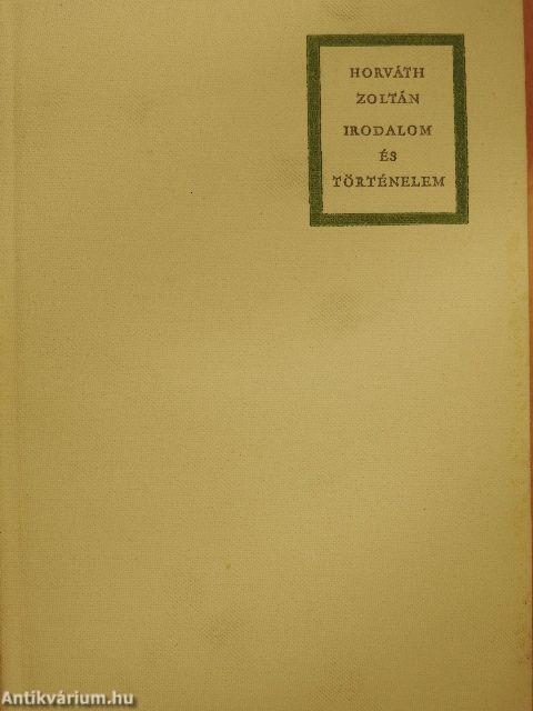 Irodalom és történelem