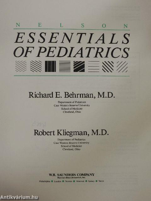 Nelson essentials of pediatrics