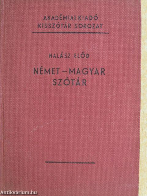 Német-magyar szótár