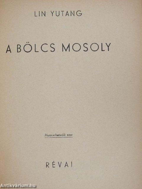 A bölcs mosoly