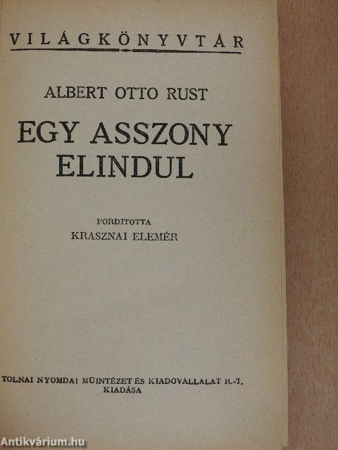 Egy asszony elindul