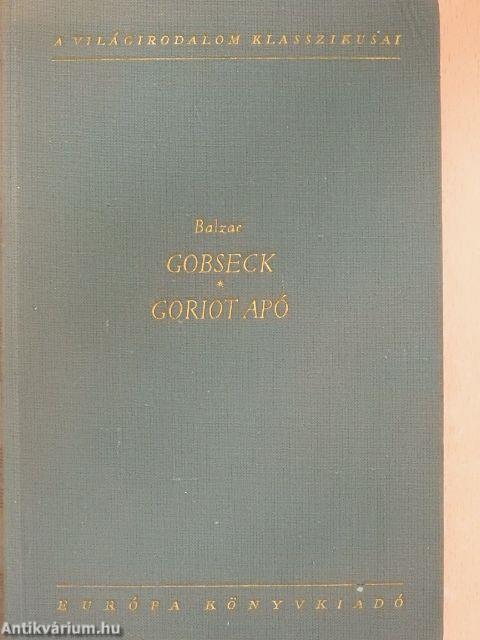 Gobseck/Goriot apó