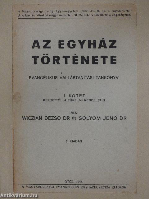 Az egyház története I-II.