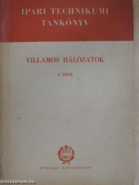 Villamos hálózatok I.