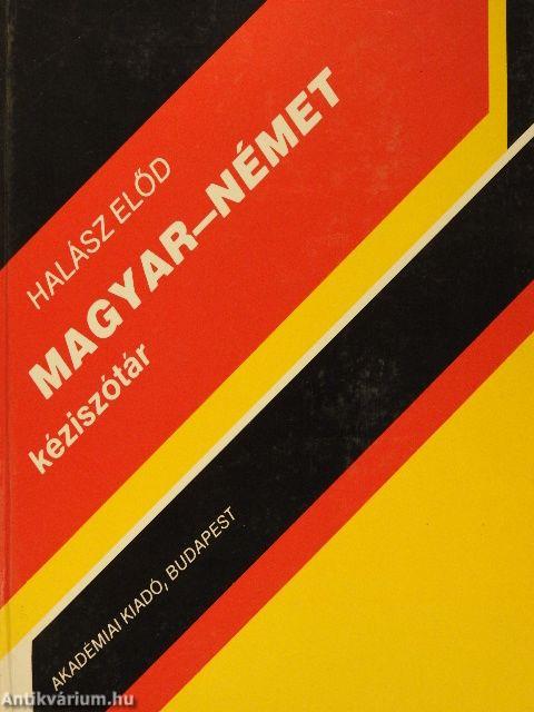 Magyar-német kéziszótár