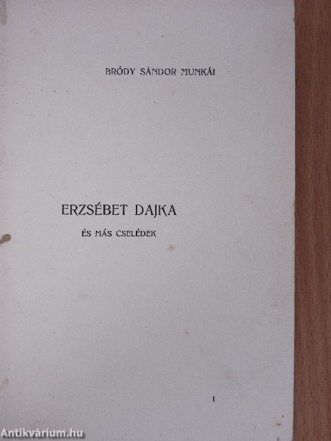 Erzsébet dajka és más cselédek/A dada