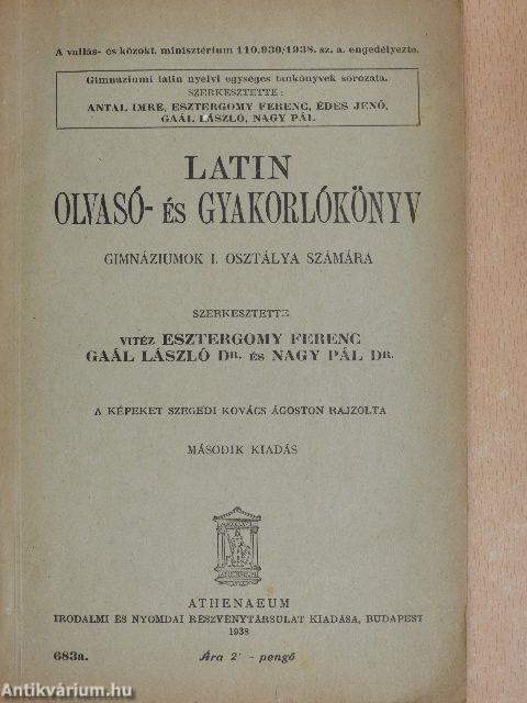 Latin olvasó- és gyakorlókönyv I.