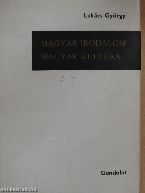 Magyar irodalom - Magyar kultúra