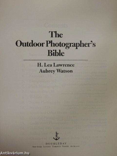 The outdoor photographer's bible