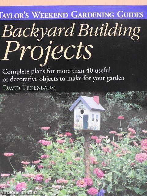 Backyard Building Projects