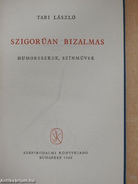 Szigorúan bizalmas