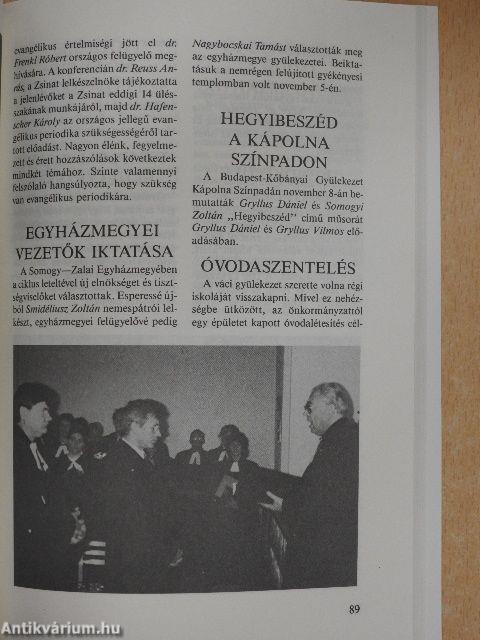 Evangélikus naptár 1996