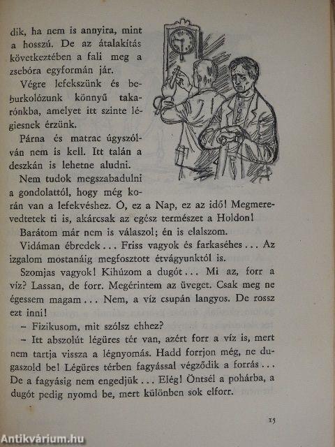 Séta a Holdon