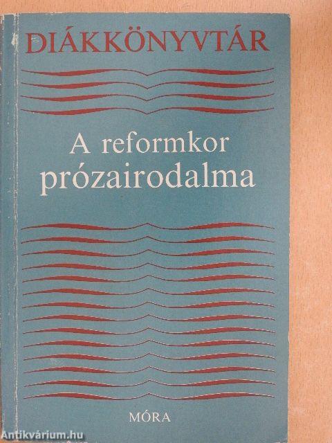 A reformkor prózairodalma