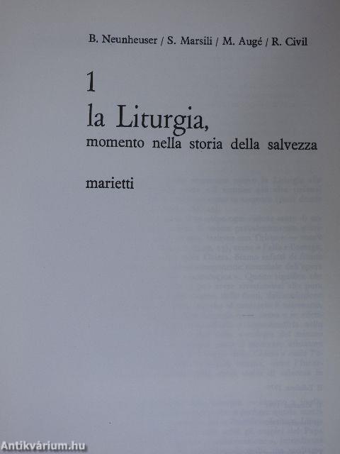 La Liturgia, momento nella storia della salvezza