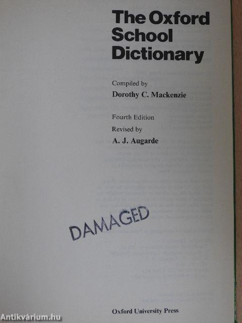 The Oxford School Dictionary