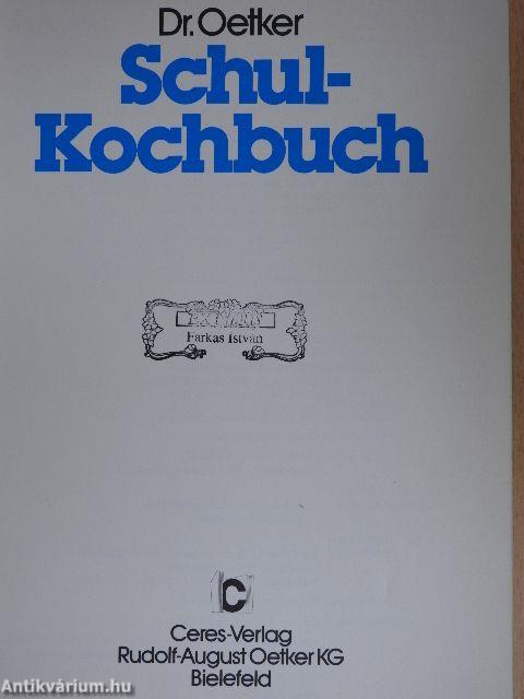 Dr. Oetker Schulkochbuch