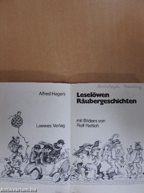 Leselöwen Räubergeschichten