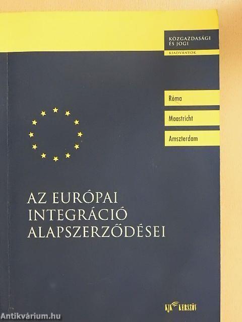 Az európai integráció alapszerződései