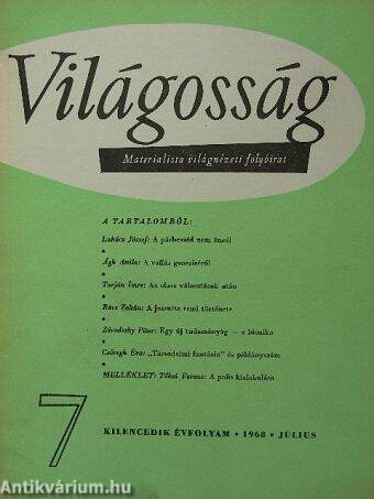 Világosság 1968. július