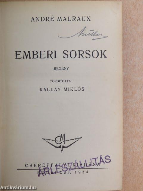 Emberi sorsok