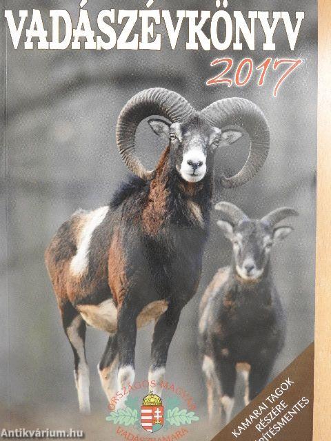 Vadászévkönyv 2017