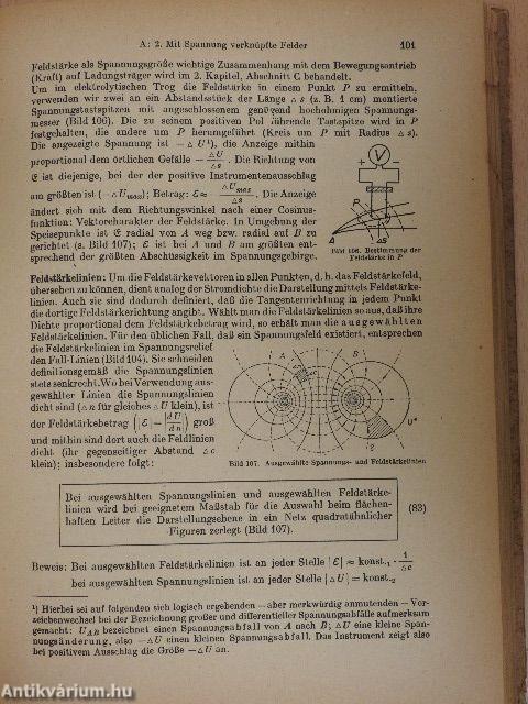 Die wissenschaftlichen Grundlagen der Elektrotechnik