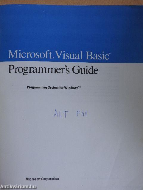 Microsoft Visual Basic