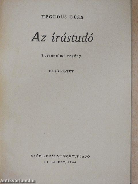 Az írástudó I-II.