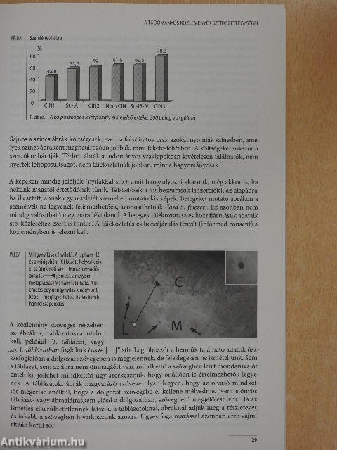 Tudományos közlemények írása, szerkesztése és értékelése