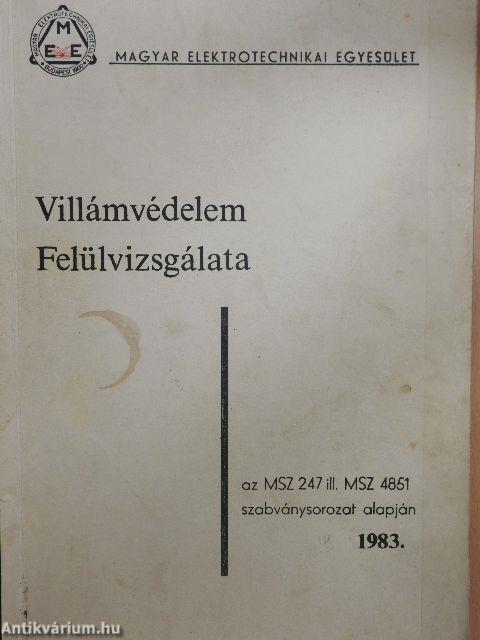 Villámvédelem felülvizsgálata