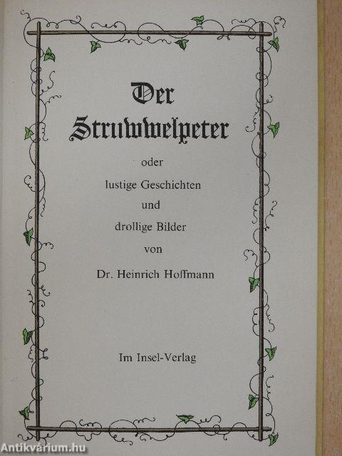 Der Struwwelpeter (gótbetűs)