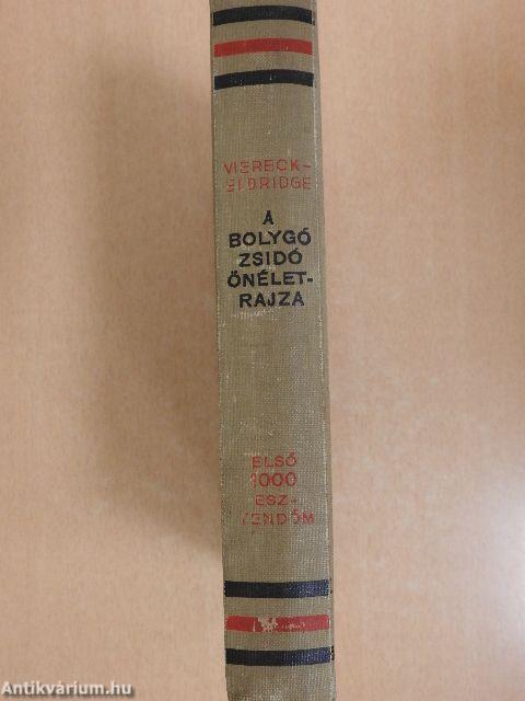 A bolygó zsidó önéletrajza I. (töredék)