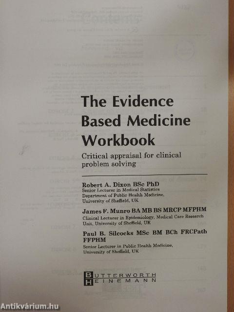 The Evidence Based Medicine Workbook