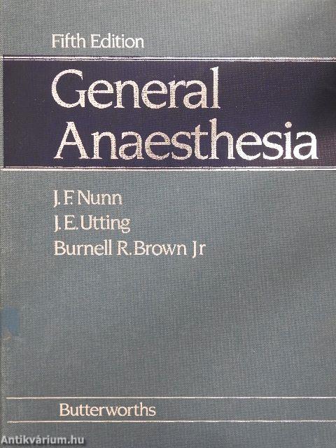 General Anaesthesia