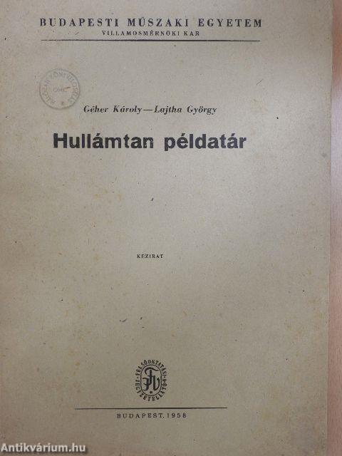 Hullámtan példatár