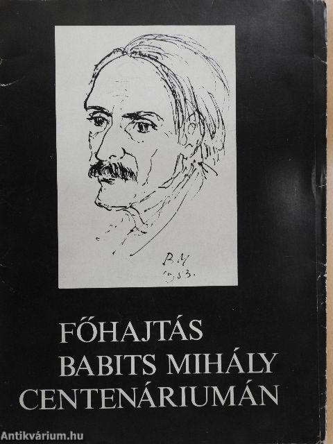 Főhajtás Babits Mihály centenáriumán