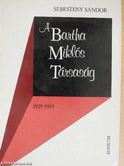 A Bartha Miklós Társaság