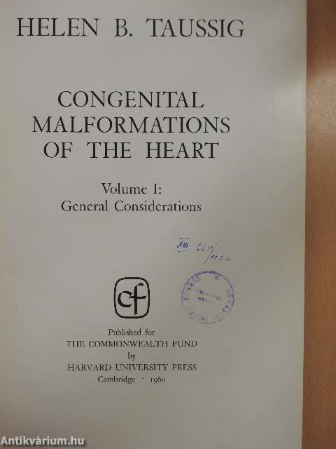 Congenital Malformations of the Heart I.