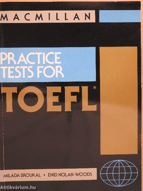 Macmillan Practice Tests for TOEFL