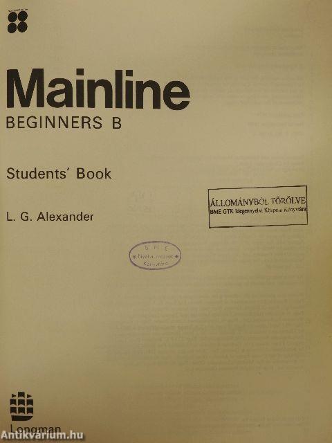 Mainline Beginners B - Students' Book