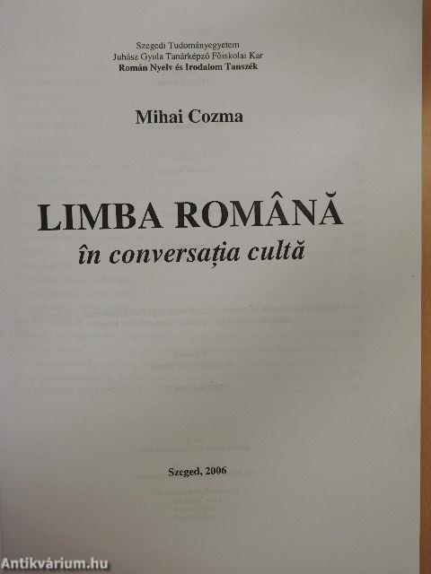 Limba Romana in Conversatia Culta