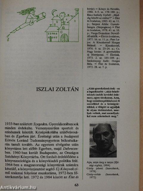 Ki kicsoda a mai magyar gyermekirodalomban?