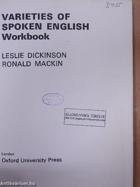 Varieties of Spoken English - Workbook