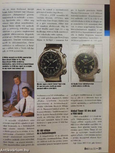 Óra magazin 2003. október-november