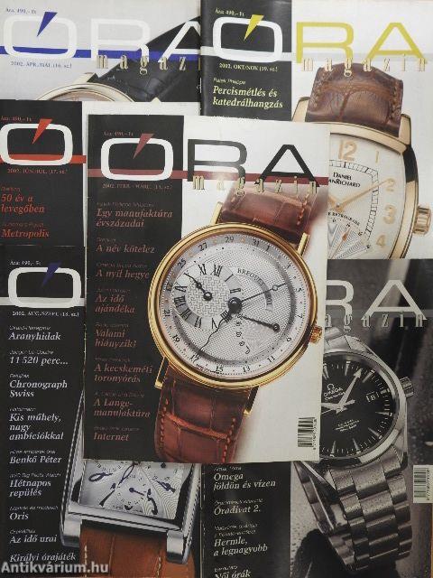 Óra magazin 2002. 1-6.
