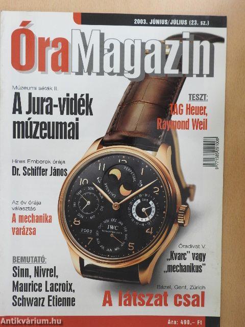 Óra Magazin 2003. június/július