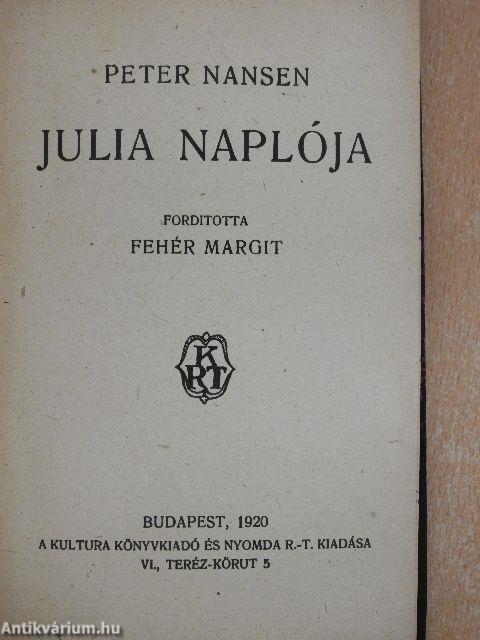 Julia naplója