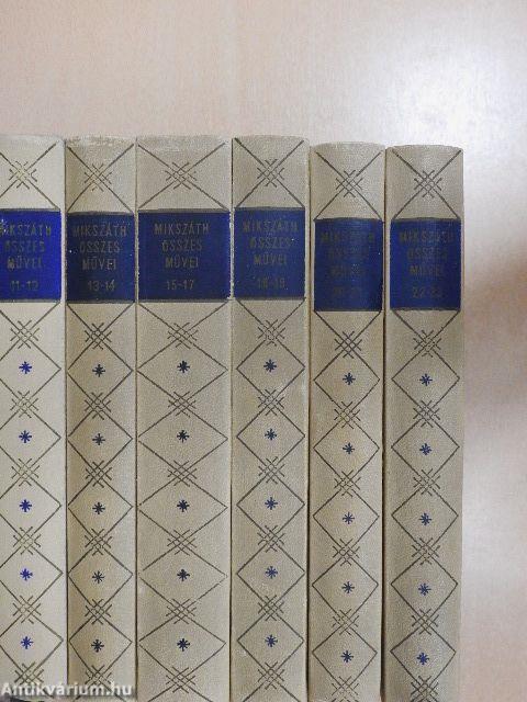 Mikszáth Kálmán összes művei - Regények és nagyobb elbeszélések 11-23.