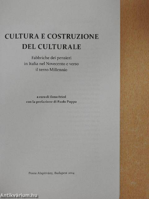 Cultura e Costruzione del Culturale